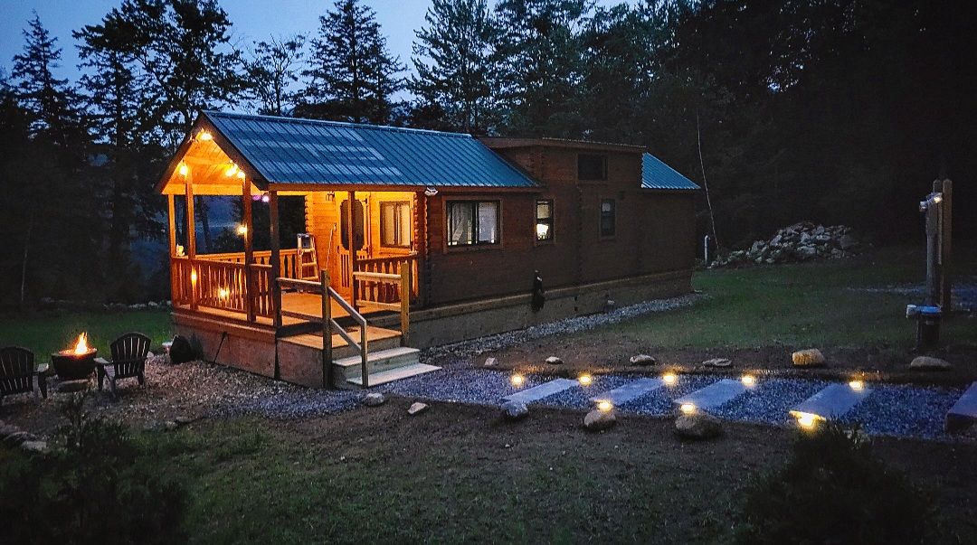 New waterfront cabin in Vermont!