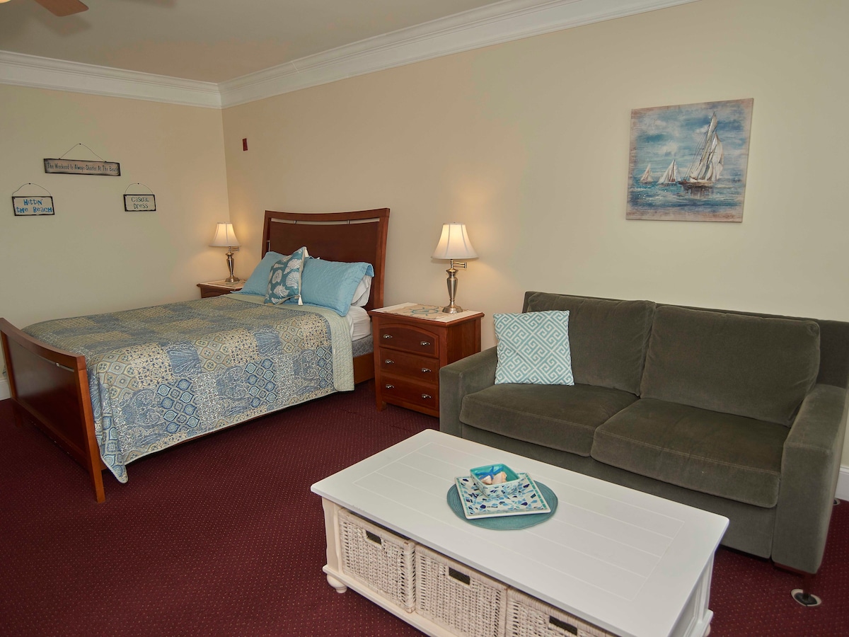 大西洋微风套房-海滨标准双人床单间公寓