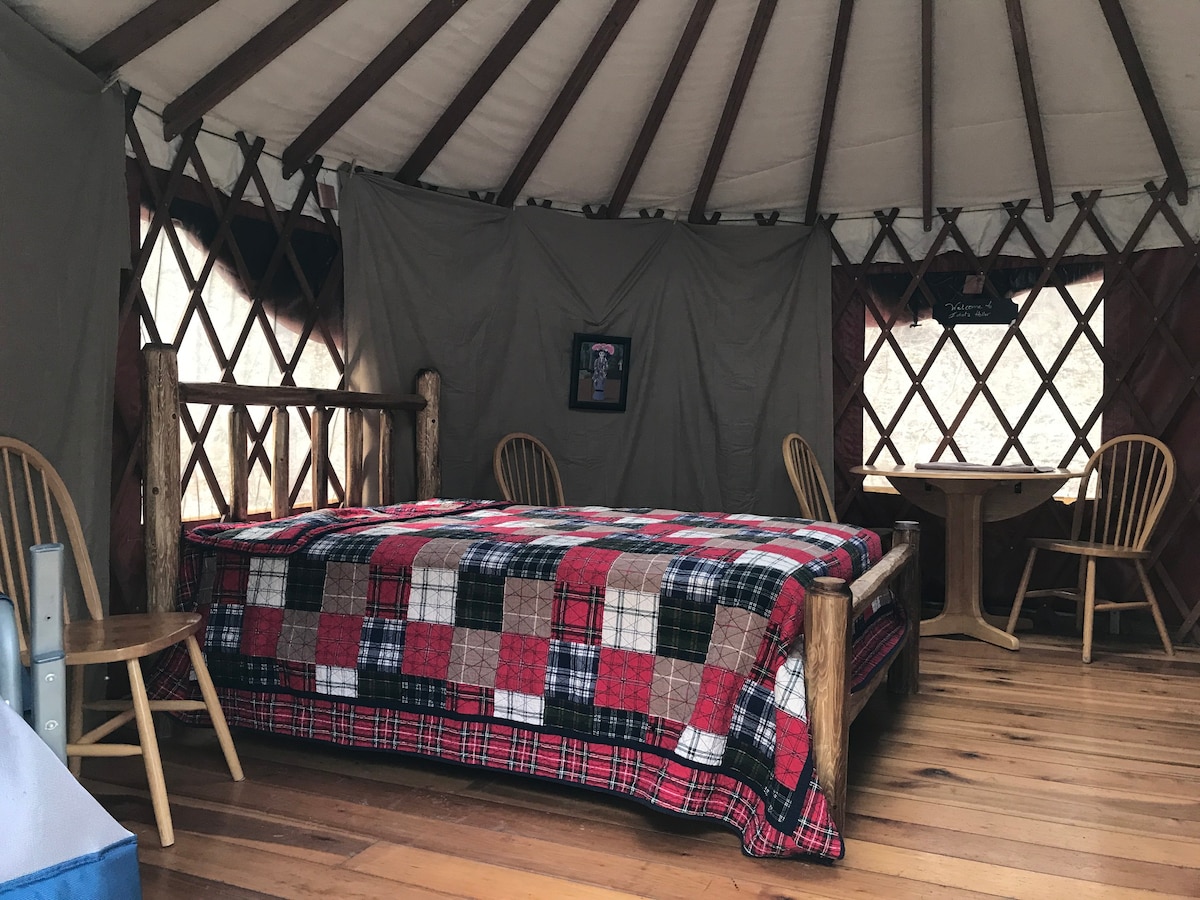 The Yurt @ Salt Creek Retreats in Hocking Hills