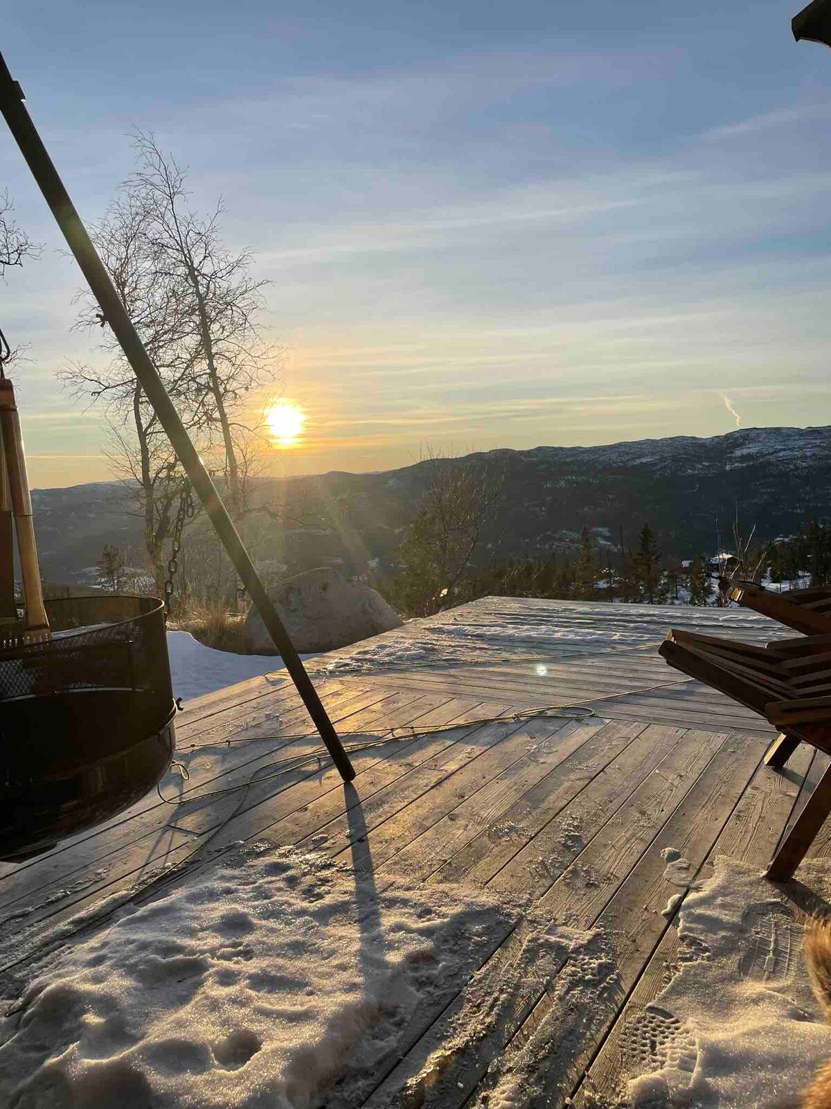 Flott hytte - fantastisk utsikt på Norefjell Vest