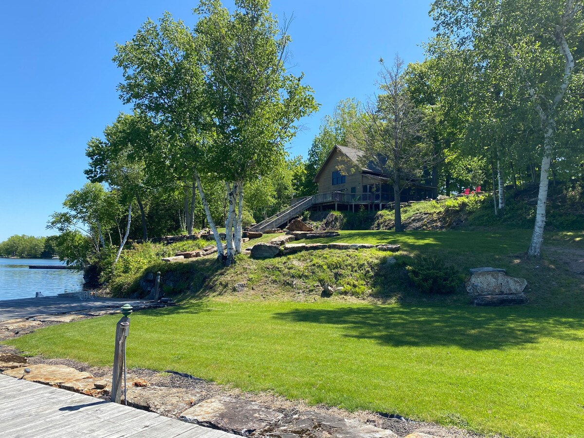 Lake of the Isles Waterfront Home with Dock