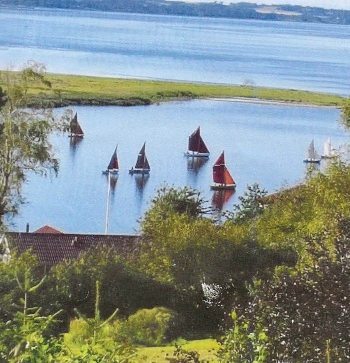 Hjarbæk峡湾老港口老城区的Idyll和温馨舒适。