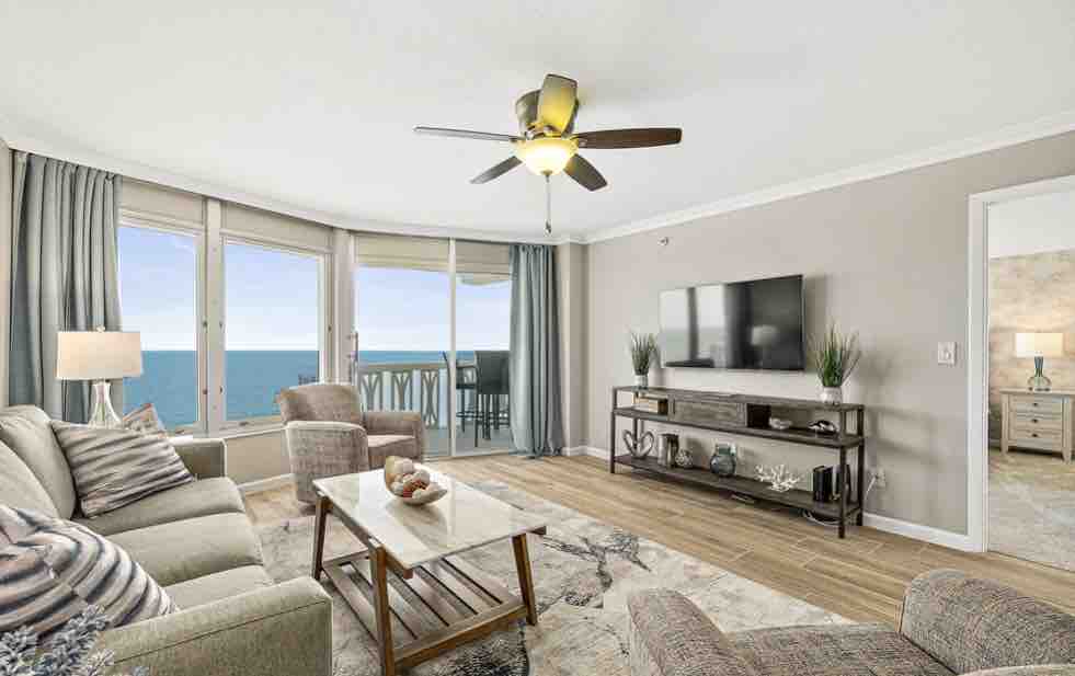 Directly on Ocean! 10th FL, 2 Bdrm Condo with Pool