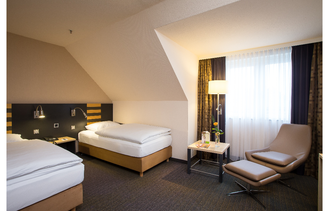 Lindner Hotel Frankfurt Hochst双床房