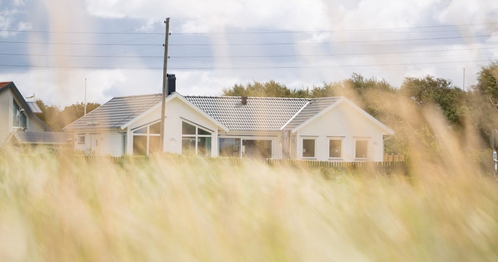 Stort sommarhus i Falkenberg 50 m från stranden