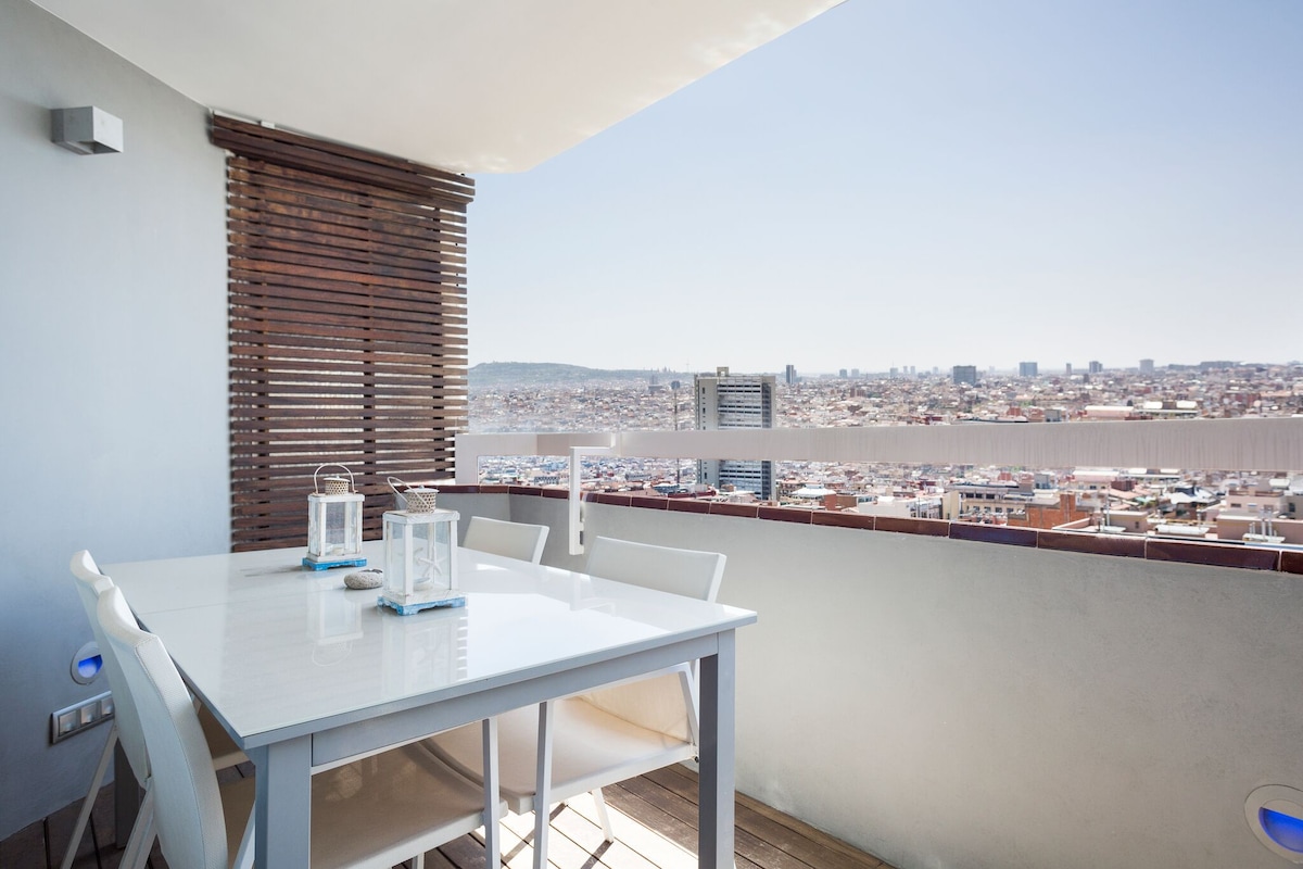 BARCELONA | PRIVATE TERRACE WITH AMAZING VIEW¤
