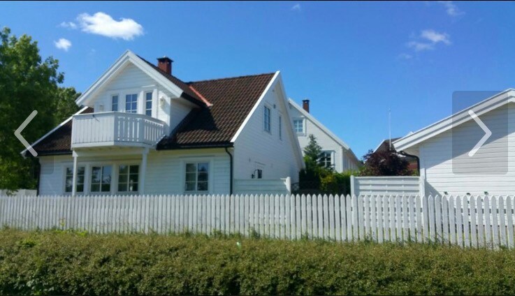 位于Ringshaug海滩Tønsberg的漂亮单户住宅。