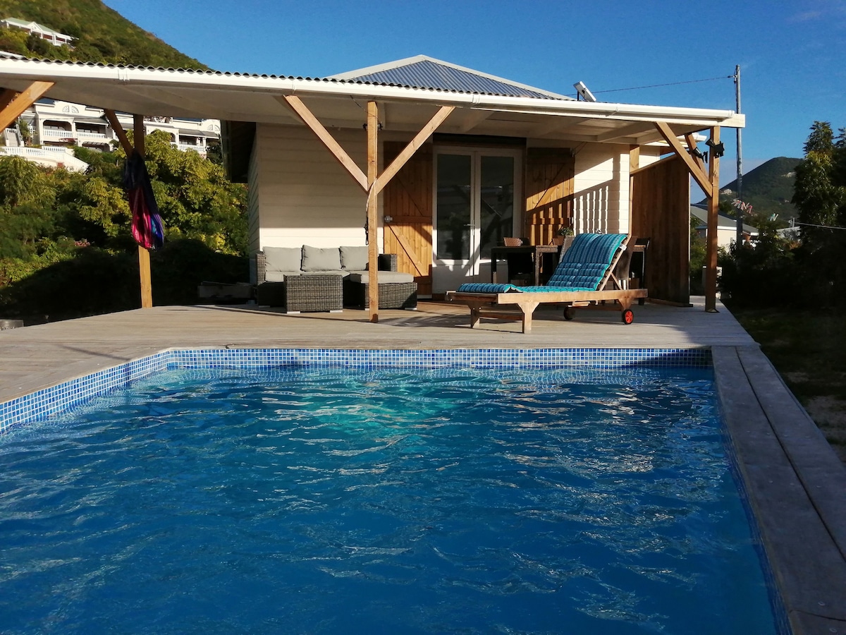 Grand Case Joli Bungalow à coté de petite plage