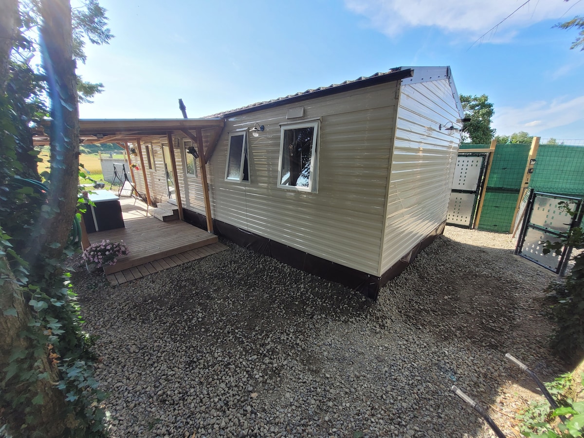Mobile-home 4 saisons 3 chambres 46 m 2 / 6 pers