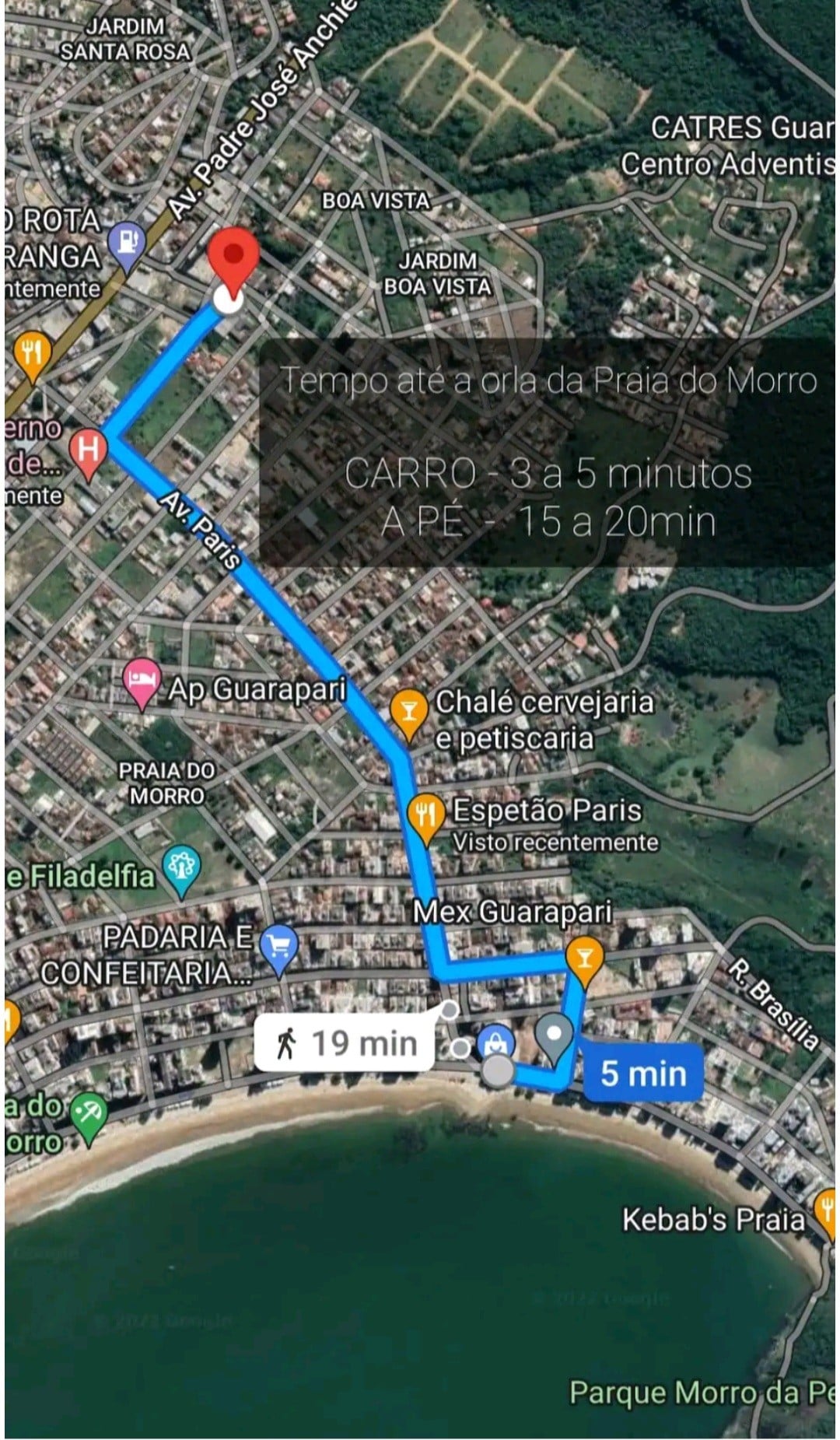 Ap no bairro Praia do Morro - 1,7 km da orla.