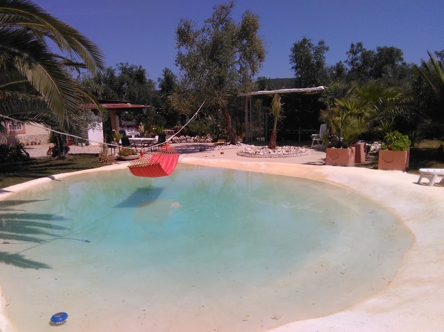 Villa Oleandro Pergola mit Pool in Vieste