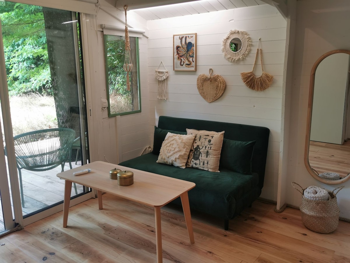 Cabane dans les bois