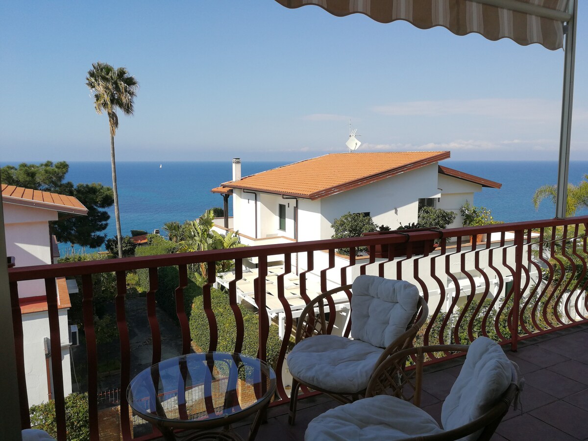 Tropea - Briatico .  A private balcony on the sea!