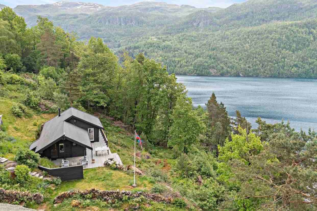 舒适的小木屋，可欣赏美丽的海景