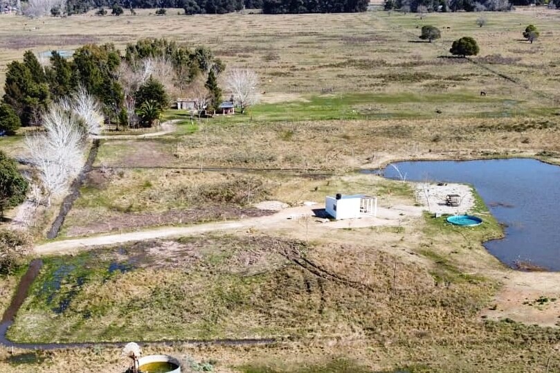 Casas de campo con laguna y bosque 9 huéspedes