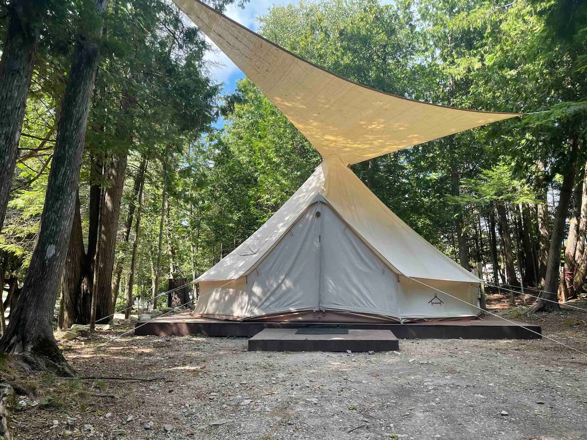 Tiki Hut Yurt - Tapu