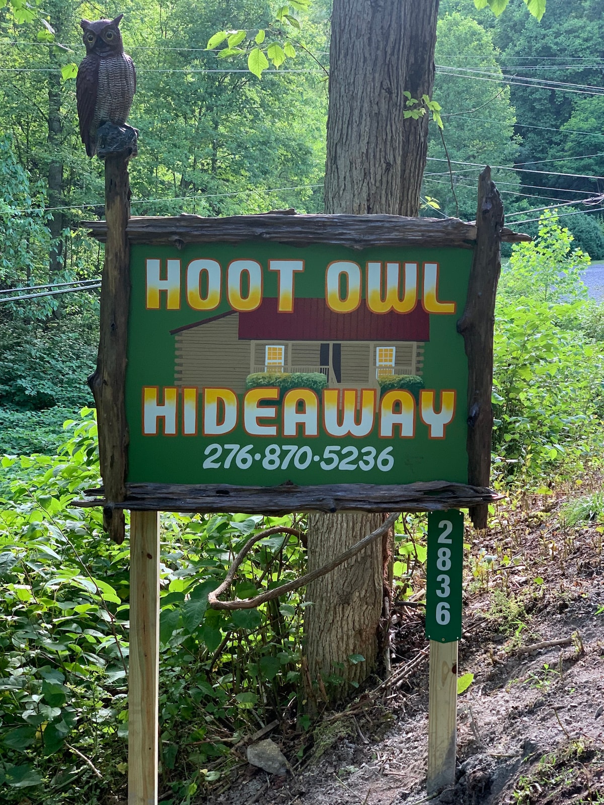 Hoot Owl Hideaway ~可直达前沿小径！