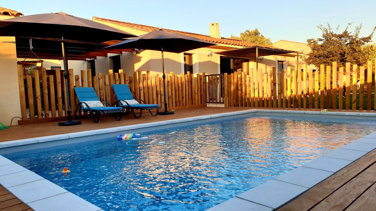 Villa moderne et confort avec piscine Sud Luberon