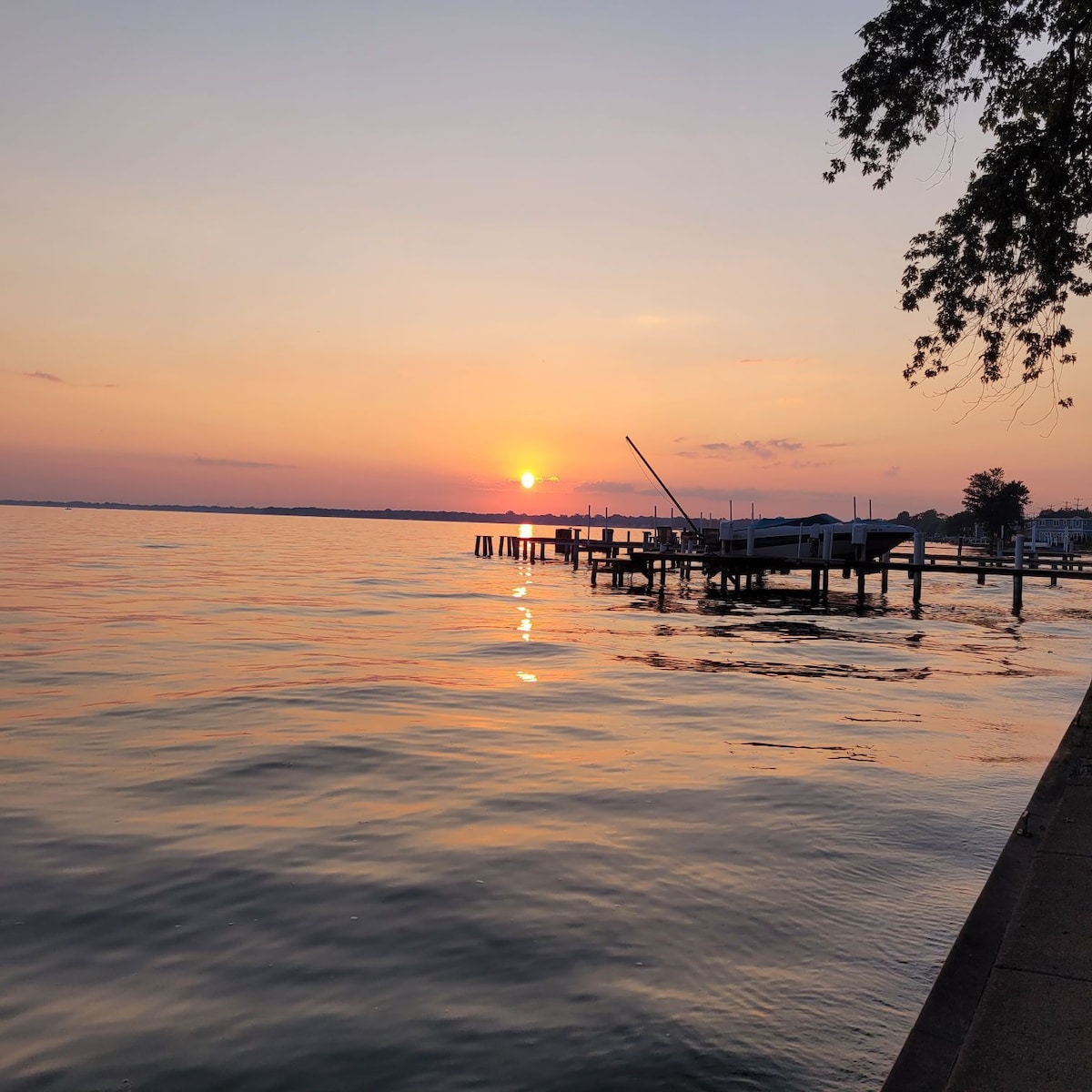 Graber 's Lake Getaway美丽的日落！美景