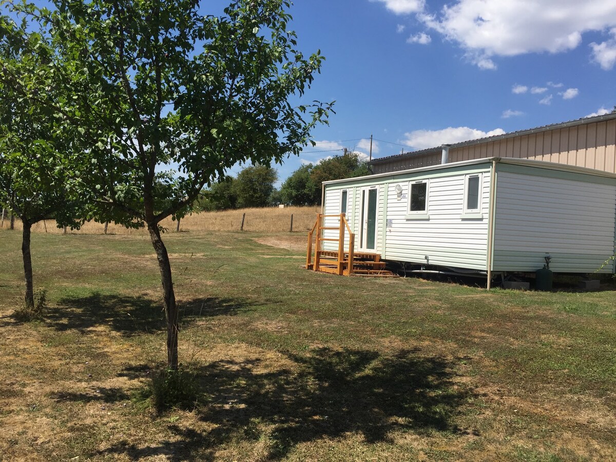 Martinvelle : Mobil-Home spacieux dans la nature