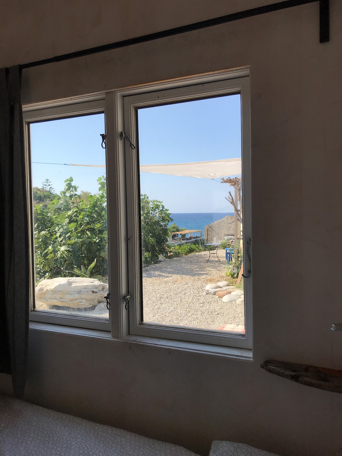 Tinyhouse with sea view at Fytema beach, Ikaria