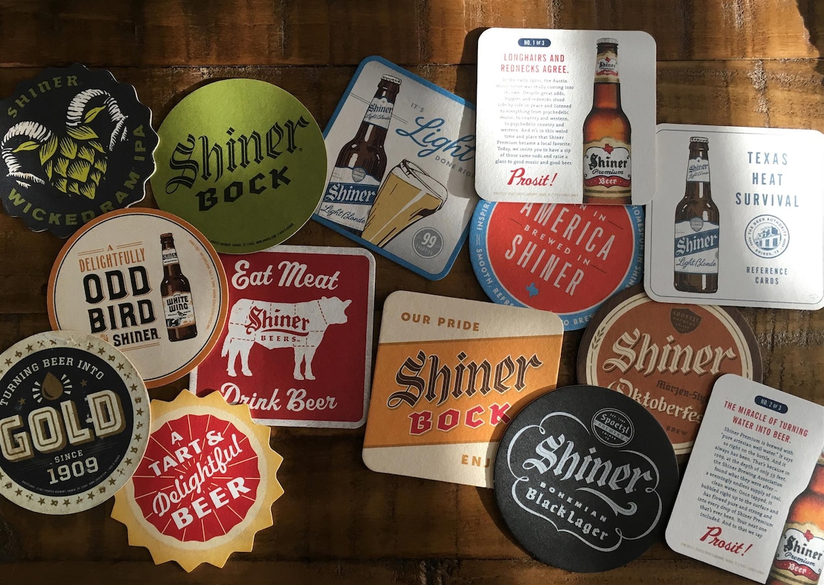 Shiner Texas Escape with Horseshoes and BBQ Grill