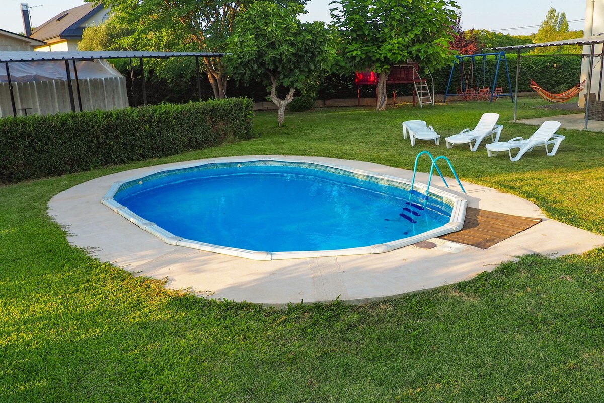 Entre Viñedos - Piscina privada y Barbacoa