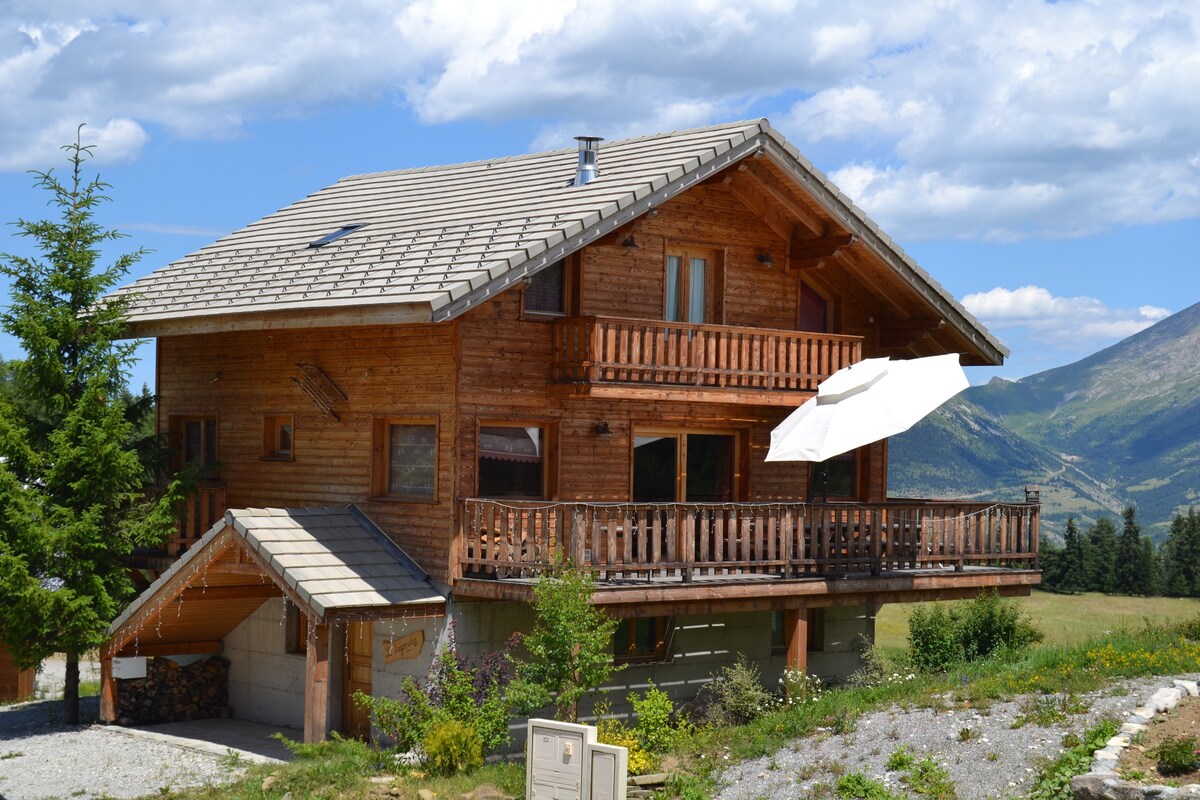 Chalet lagopède 3*Joue du Loup 12pers, pistes 400m