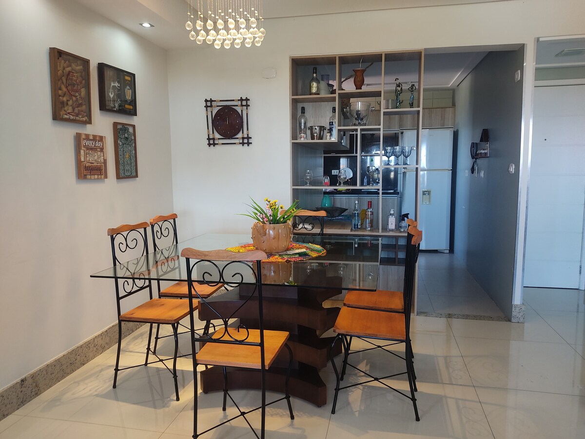 阿拉卡朱（ Aracaju ）的绝佳公寓（ píscina、空调、空调、无线网络、无线网络、Netflix ）
