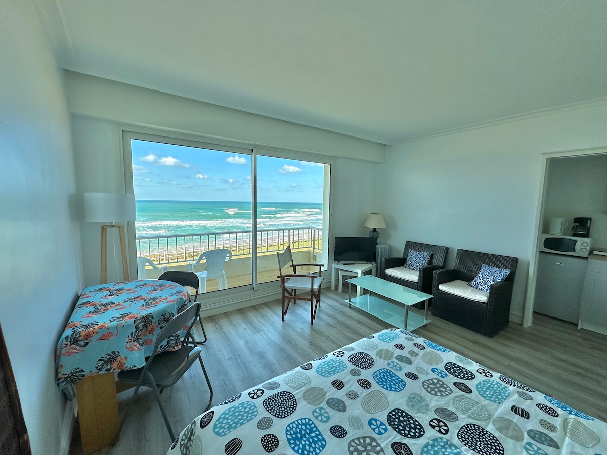 Studio vue mer sur Biarritz