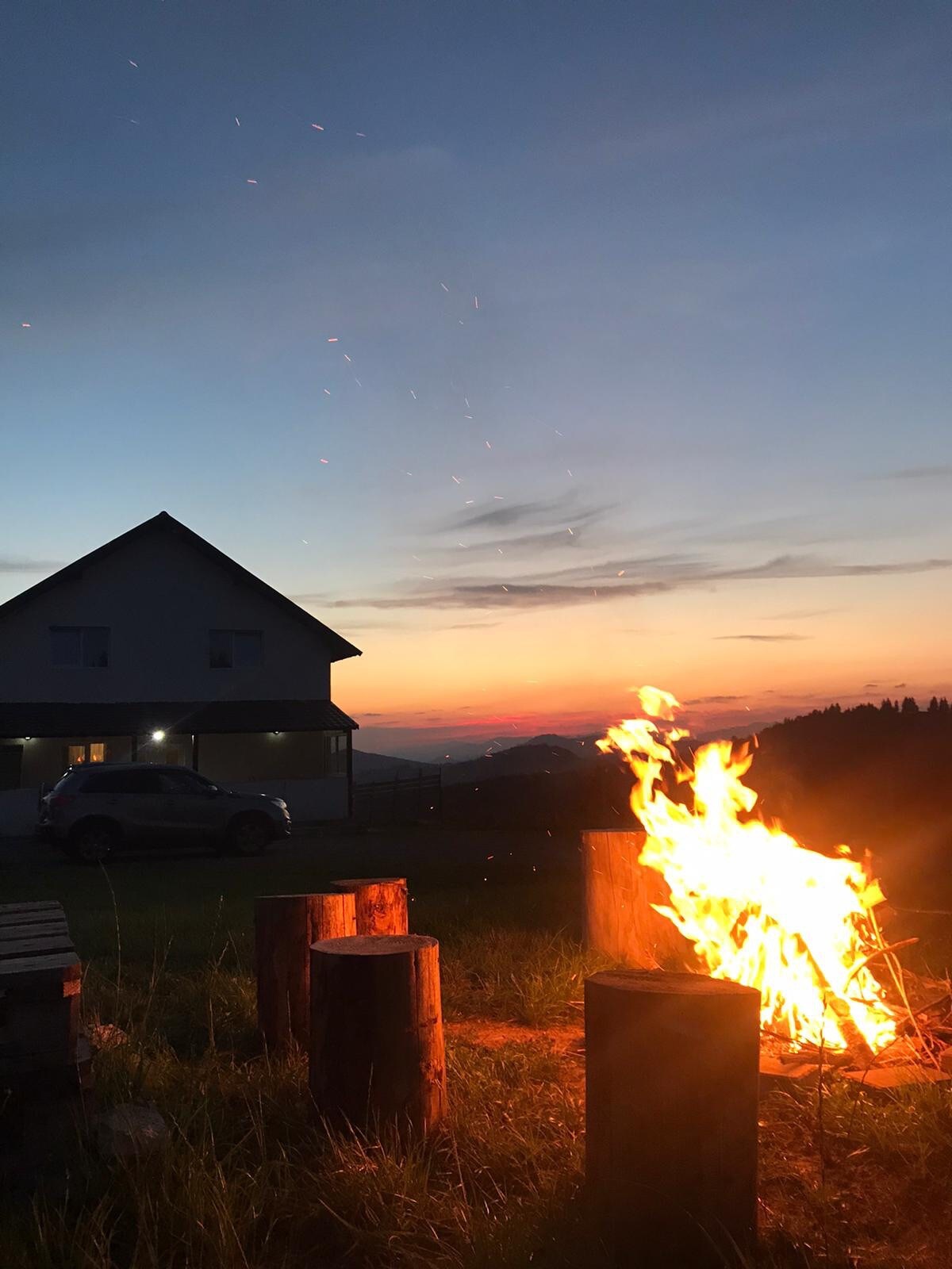 Cabana Sunset