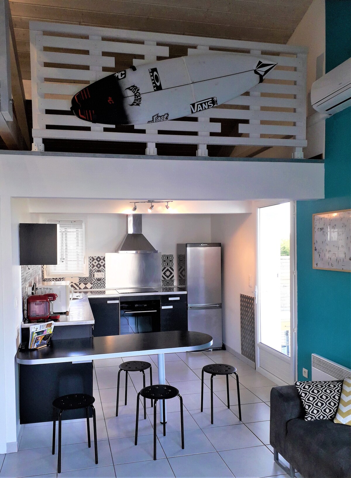 Appartement indépendant avec jardin à Anglet