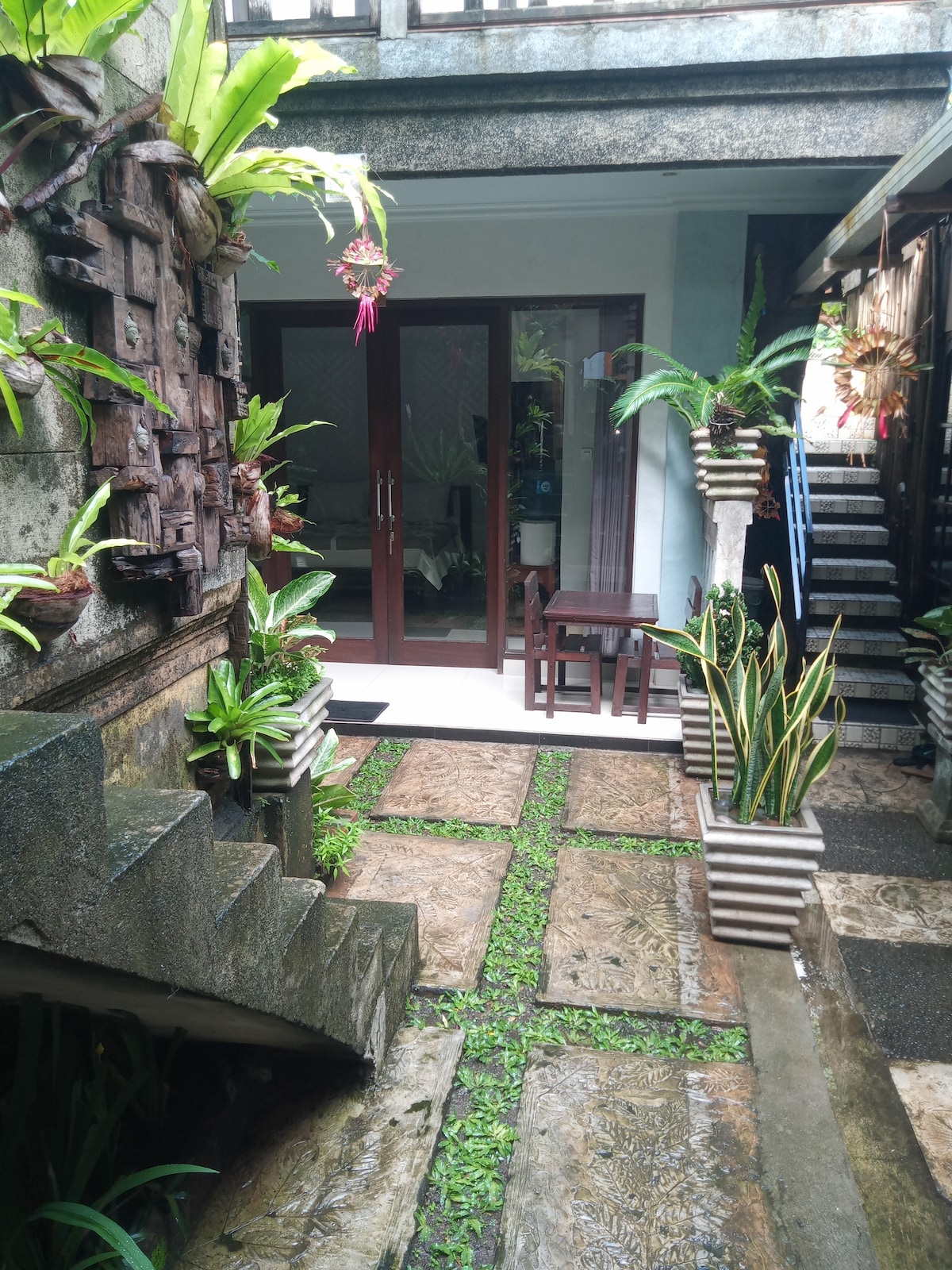 Beji corner客房2台空调和风扇/小花园