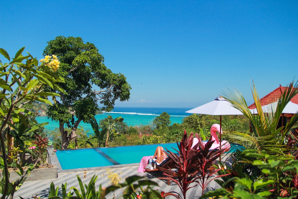 Lembongan Bukit Permata Bukit Permata海景客房