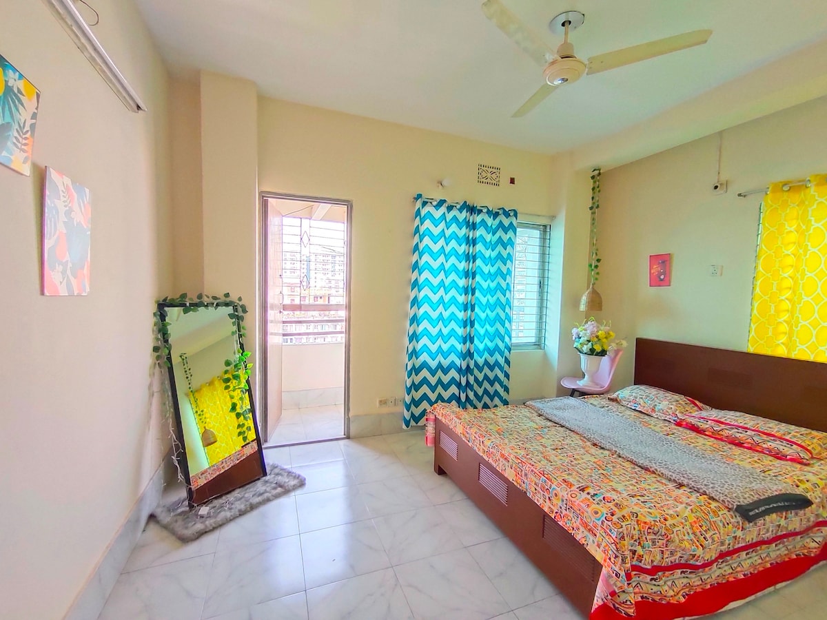 宁静的3卧室公寓Mohammadpur住房协会