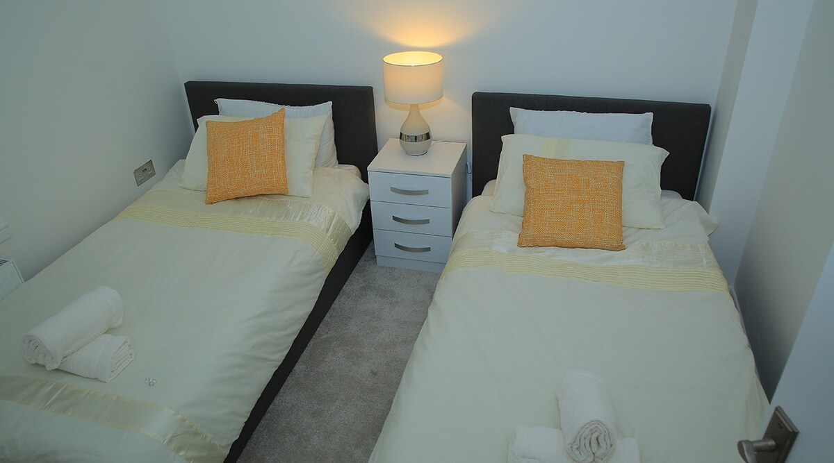 现代化、舒适、全新装修的2卧室房源