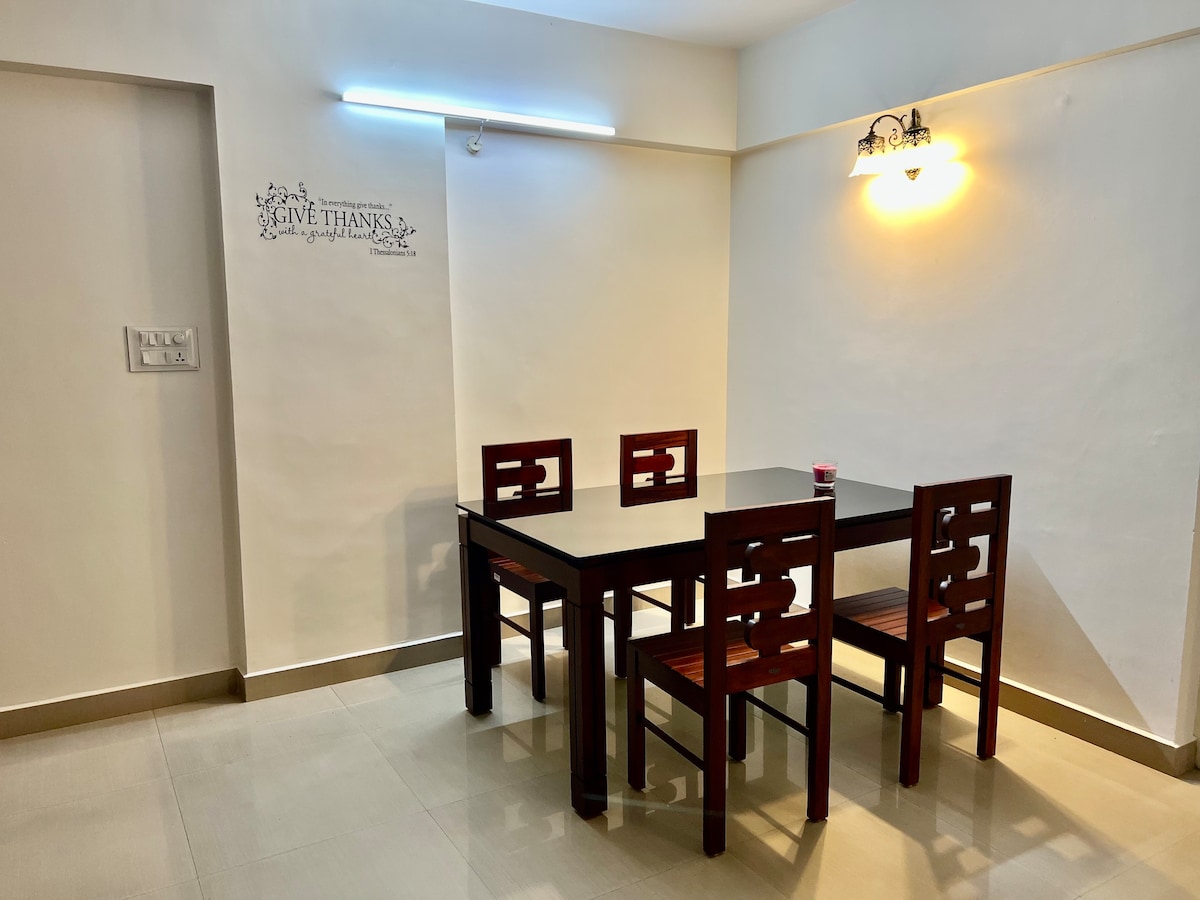Lovely 2 bed apartment near Kochi airport