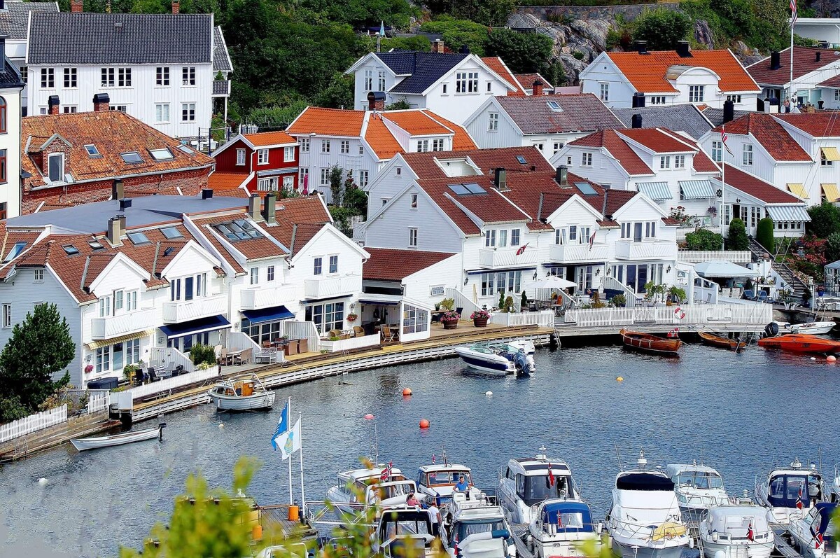 Moderne sentral leil. nær sjøen