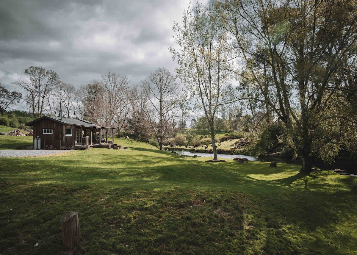 青角小屋（ Teal Corner Cabin
）与大自然重新建立联系，放松身心