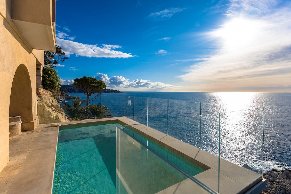 带私人泳池的Luxe Cap de Nice公寓