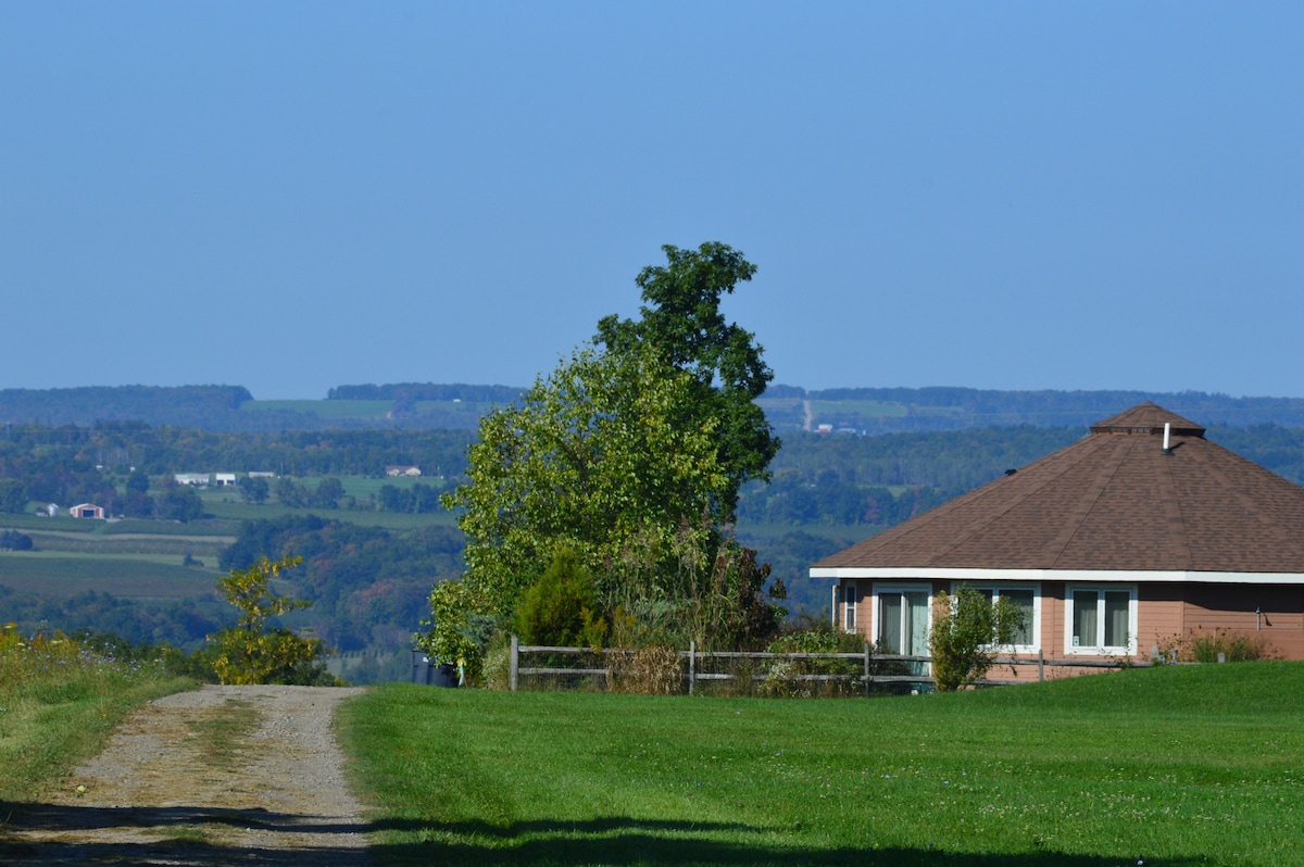 Keuka Lake Hilltop乡村小屋