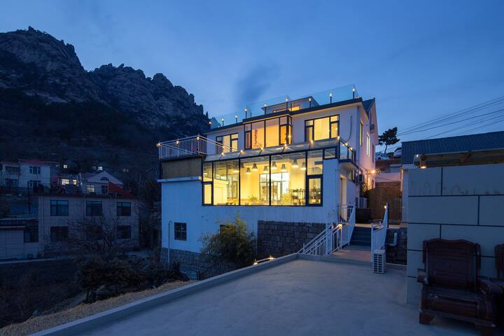 青岛隐居西山民宿崂山仰口雕龙嘴标间房