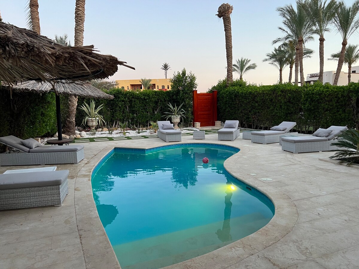 Nabq海滩度假村的豪华私人别墅+泳池