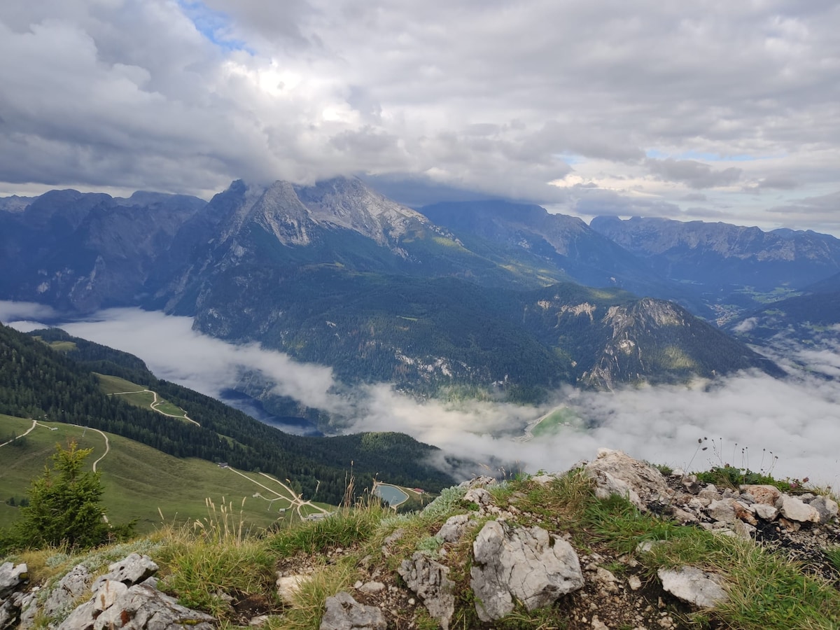 Bergnatur nahe Altstadt Salzburg