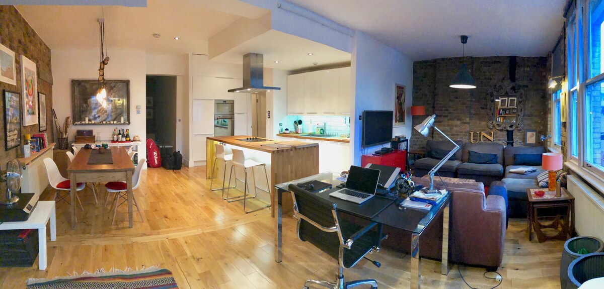 Cool Shoreditch loft ， 5/6人