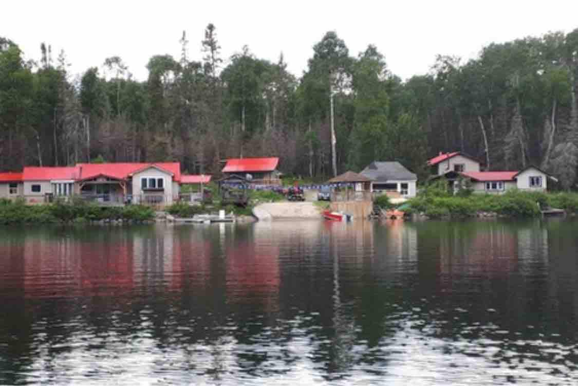 Family compound on isolated lake for rent!