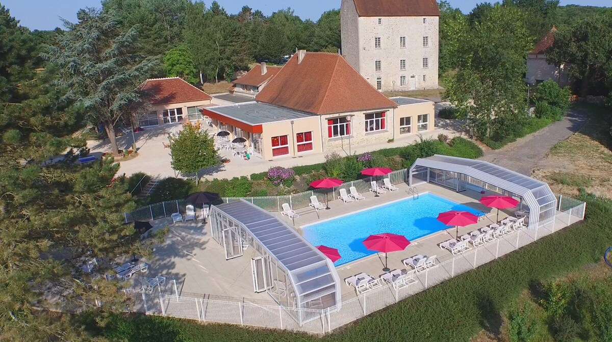 Gîte dans un cadre bucolique.