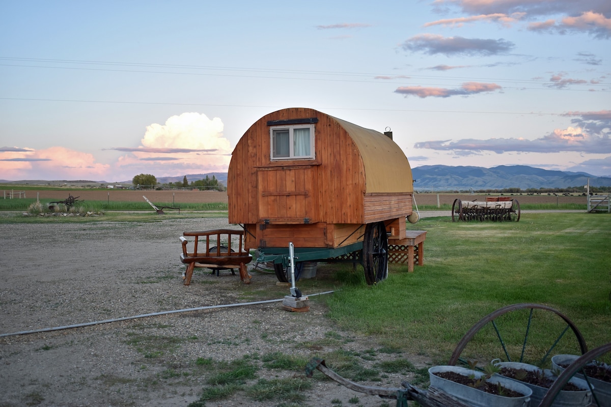 Ruby Meadows Ranch Sheep Wagon