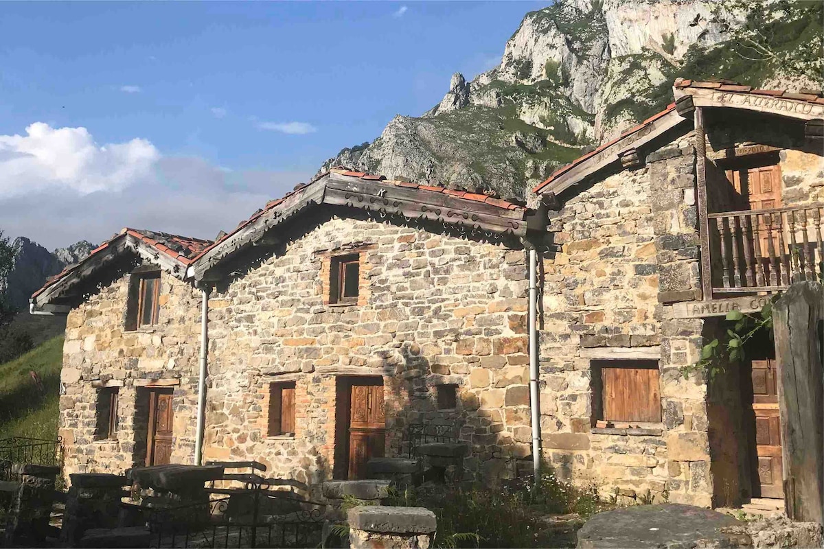 Cabaña de montaña en Laviana