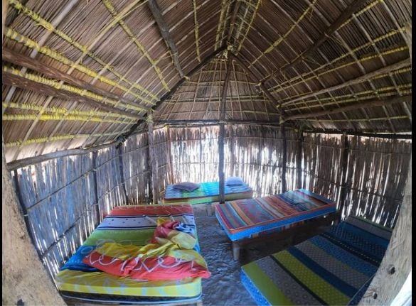 agradable cabaña en las islas paradisiacas de san blas, para realizar fojatas y pasarla increible rodeado del sonido de la naturaleza